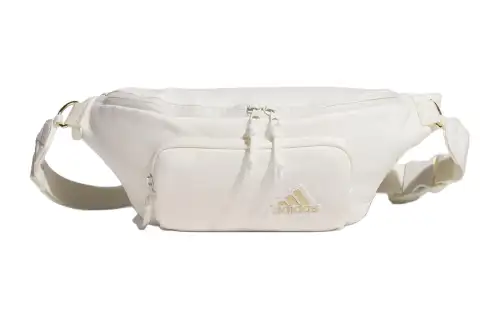 Adidas Recycled Polyester Fanny Pack Regular Unisex White Marble