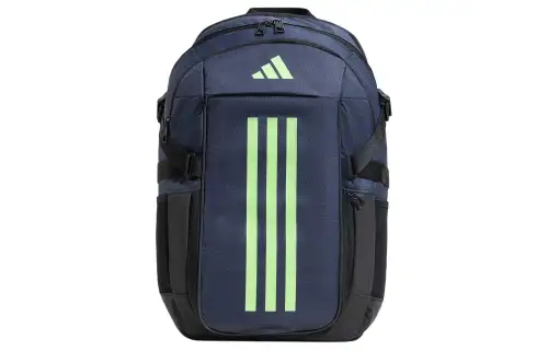 Adidas Recycled Polyester Backpack Unisex Dark Navy Blue & Green