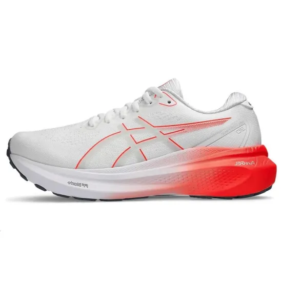 Asics Women's Gel Kayano 30 'White Sunrise Red'