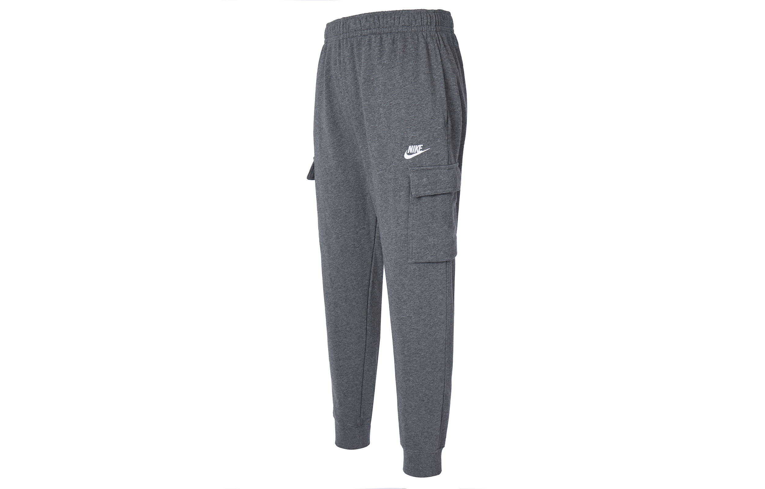 Мужские штаны Nike Sportswear Club French Terry (серые) — фото 2