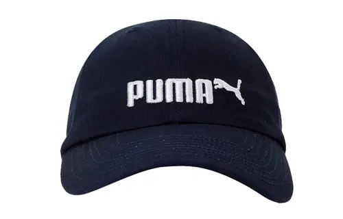 PUMA Cotton Baseball Caps Unisex Black