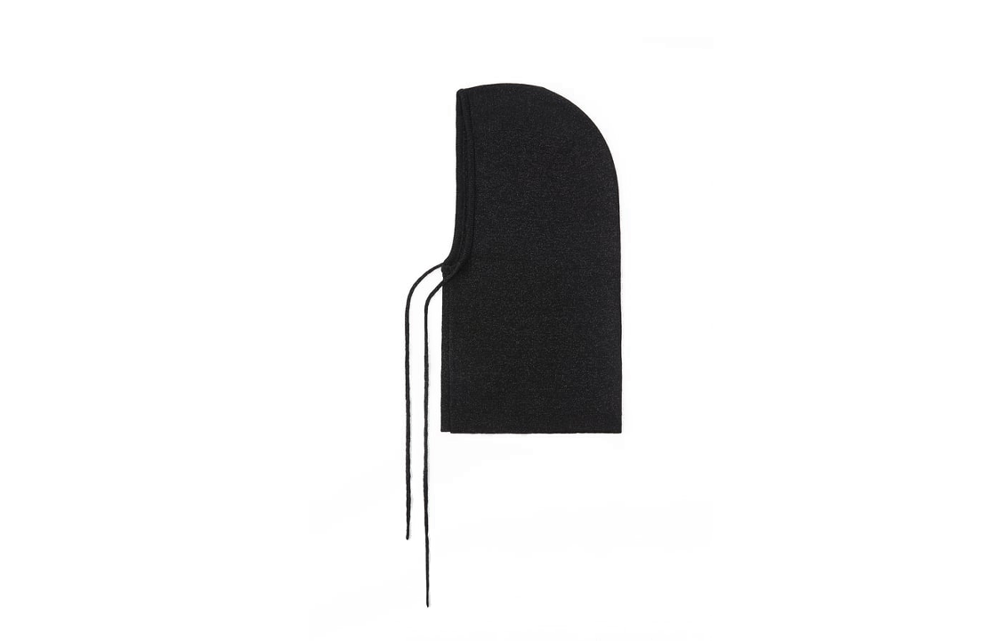 ZARA Solid color decoration polyester fiber acrylic fiber nylon wool metal coated fiber hat male and female couple style black