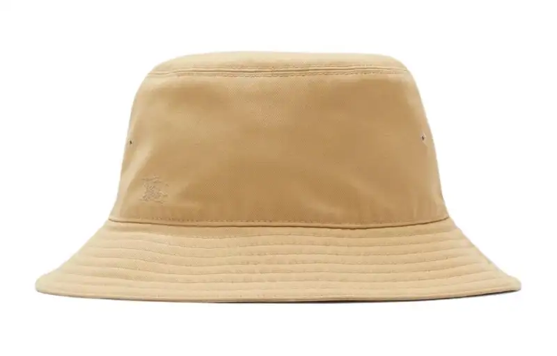 Burberry check-pattern reversible bucket hat