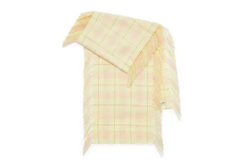 Burberry Check print Cashmere Scarf