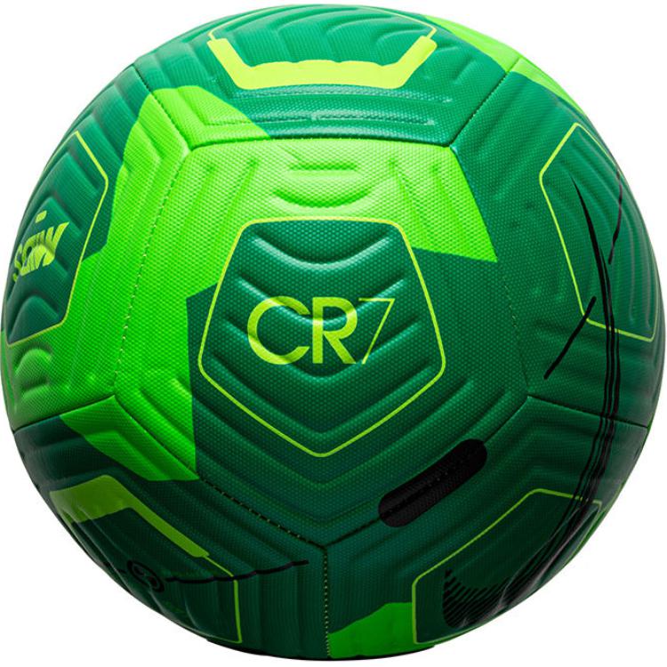 Nike CR7 Size 5 Ball Soccer Ball Rubber Machine Stitched Soccer Ball Unisex Green