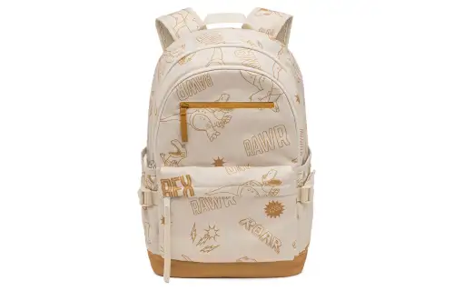 Li Ning X Disney Toy Story, Collaboration Polyester Backpack Regular Unisex Gravel Gray All Over Print