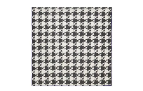 Burberry Mulberry Silk Scarves Unisex Black