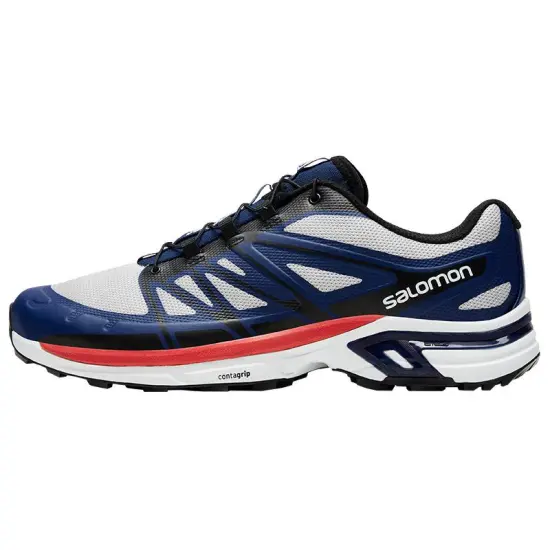 SALOMON XT Wings 2 Low Top Outdoor Shoes Unisex Gray