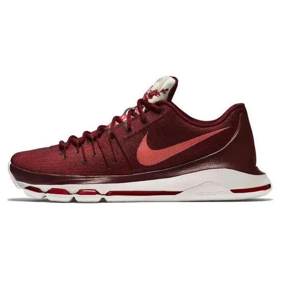 Nike KD 8 Basketball Shoes Men Low-top Team Red/Bright Red/White/Sail/College Red