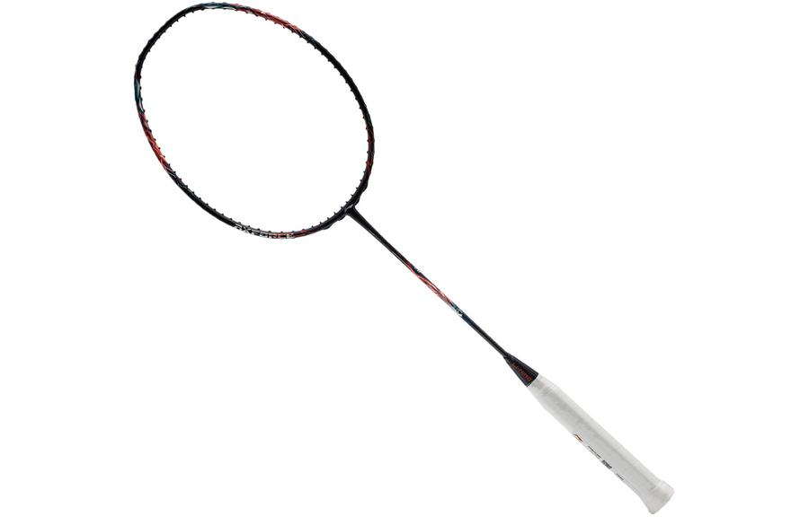 LiNing Thunder 90 Tiger MAX Full Carbon Badminton Rackets Offensive Type Heavy Head, Stiff Shaft Professional 4U/G5 Red