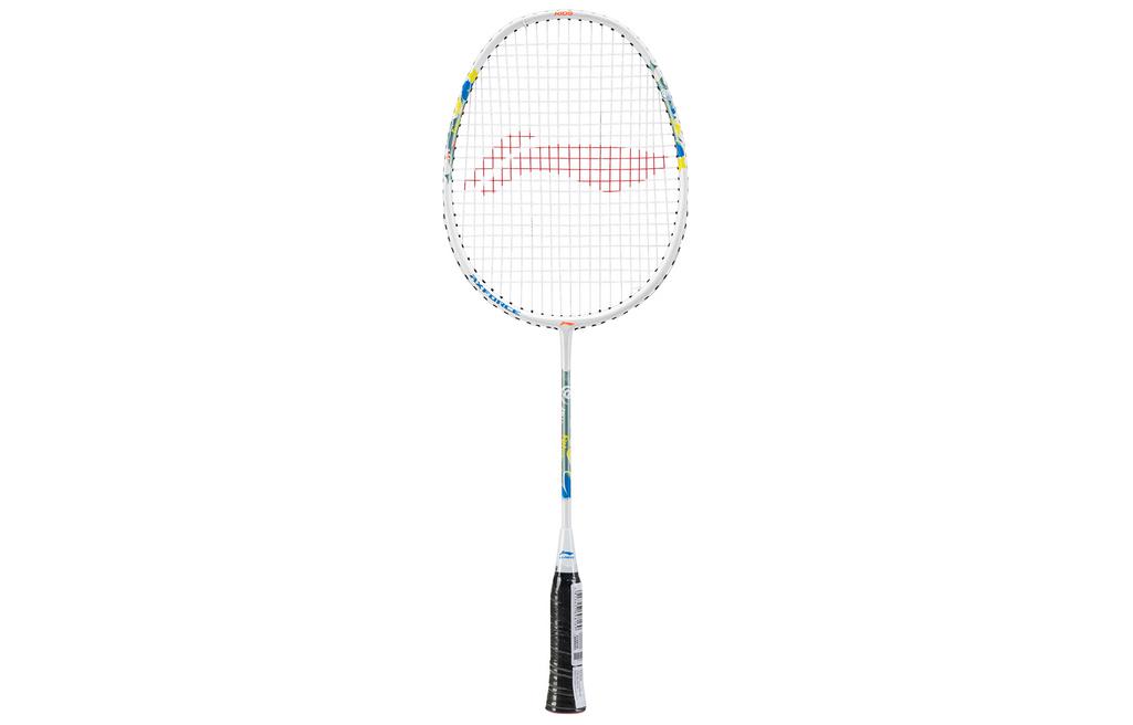 Li Ning Thunder KIDS Carbon Aluminum Badminton Rackets Offensive Type Heavy Head, Stiff Shaft Entry level 555mm