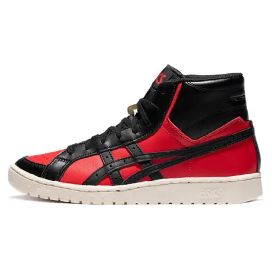 Asics Gel-Ptg Skateboarding Shoes Unisex High-top Black/Red/White