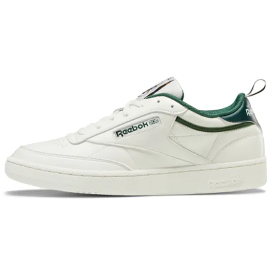 Reebok Club C Skateboarding Shoes Unisex Low-top Green/White
