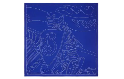 Burberry Ekd silk scarf