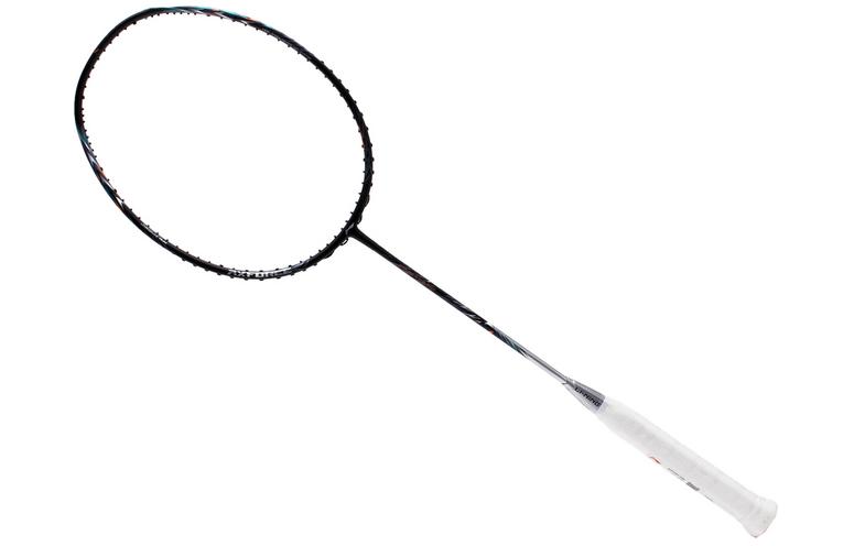 Li Ning Thunder 70 Full Carbon Badminton Rackets Offensive Type Heavy Head, Stiff Shaft Professional Black Silver