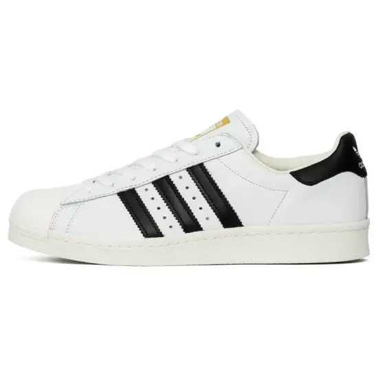 Adidas Superstar White/Black/Gold Metallic