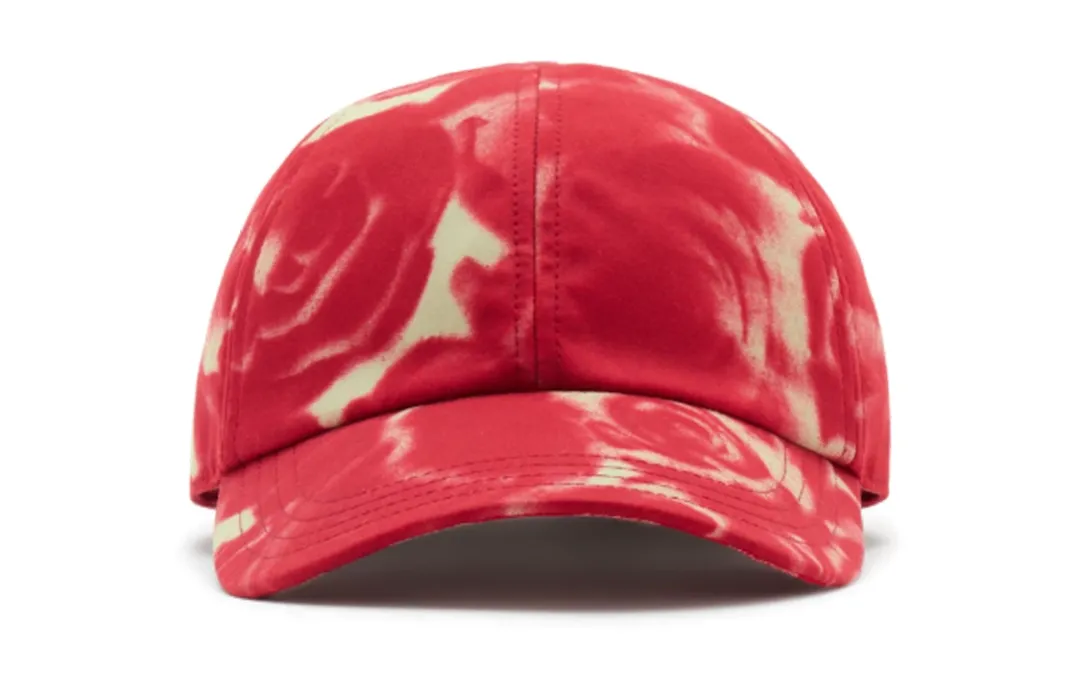 Burberry Cotton Baseball Caps Unisex Red