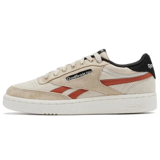 Reebok Club C Skateboarding Shoes Unisex Low-top Khaki