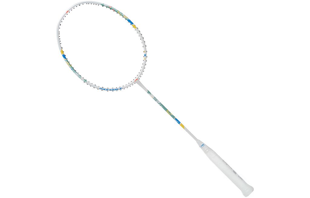 Li Ning Thunder JR AXFORCE JR Full Carbon Badminton Rackets Offensive Type Heavy Head, Stiff Shaft Entry level 5U/G6