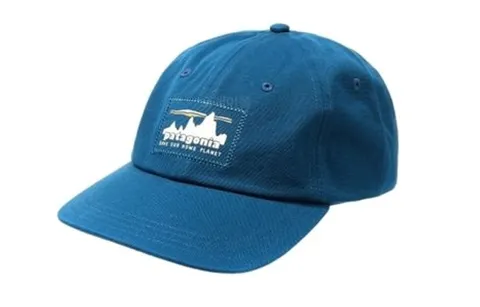 Patagonia Cotton Baseball Caps Men's Blue