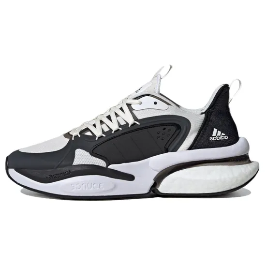 Adidas ALPHABOOST V1 Running Shoes Unisex Low-top Gray/White
