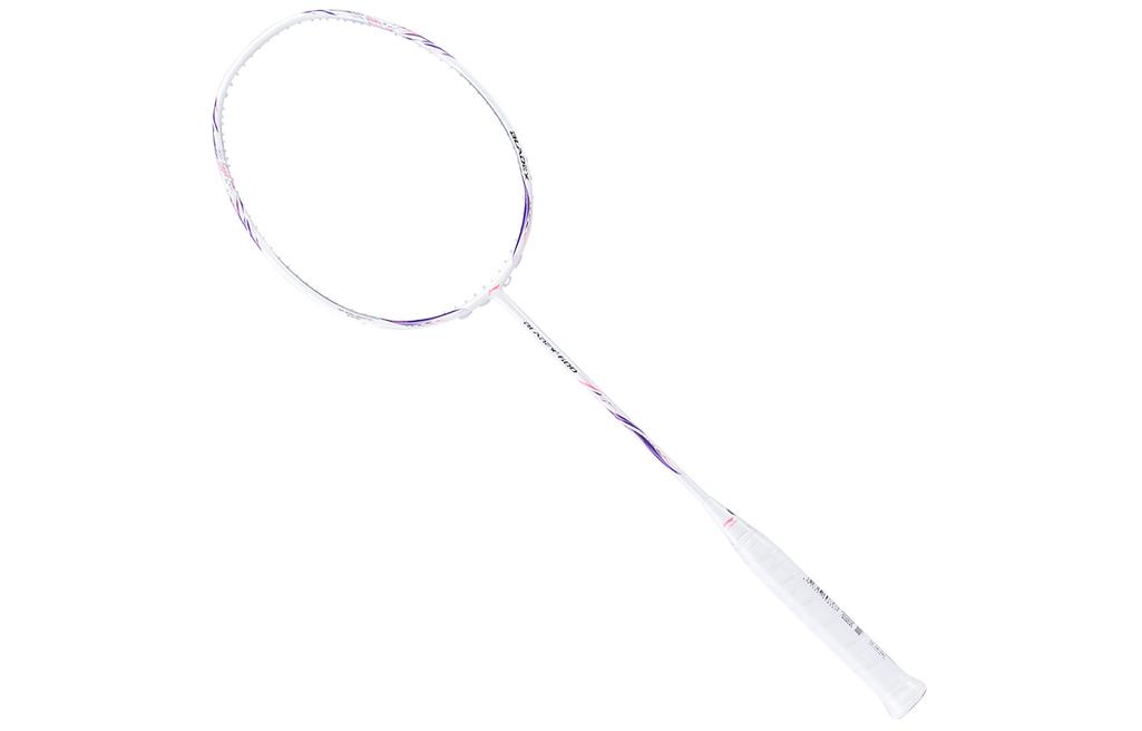 Li Ning Blade Shadow 600 Full Carbon Badminton Rackets Speed Type Enhanced Swing Speed Professional 4U White