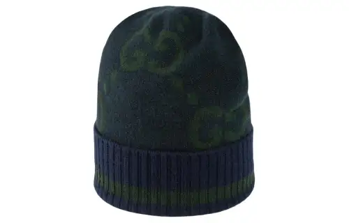 GUCCI Monogram Knitted Beanie