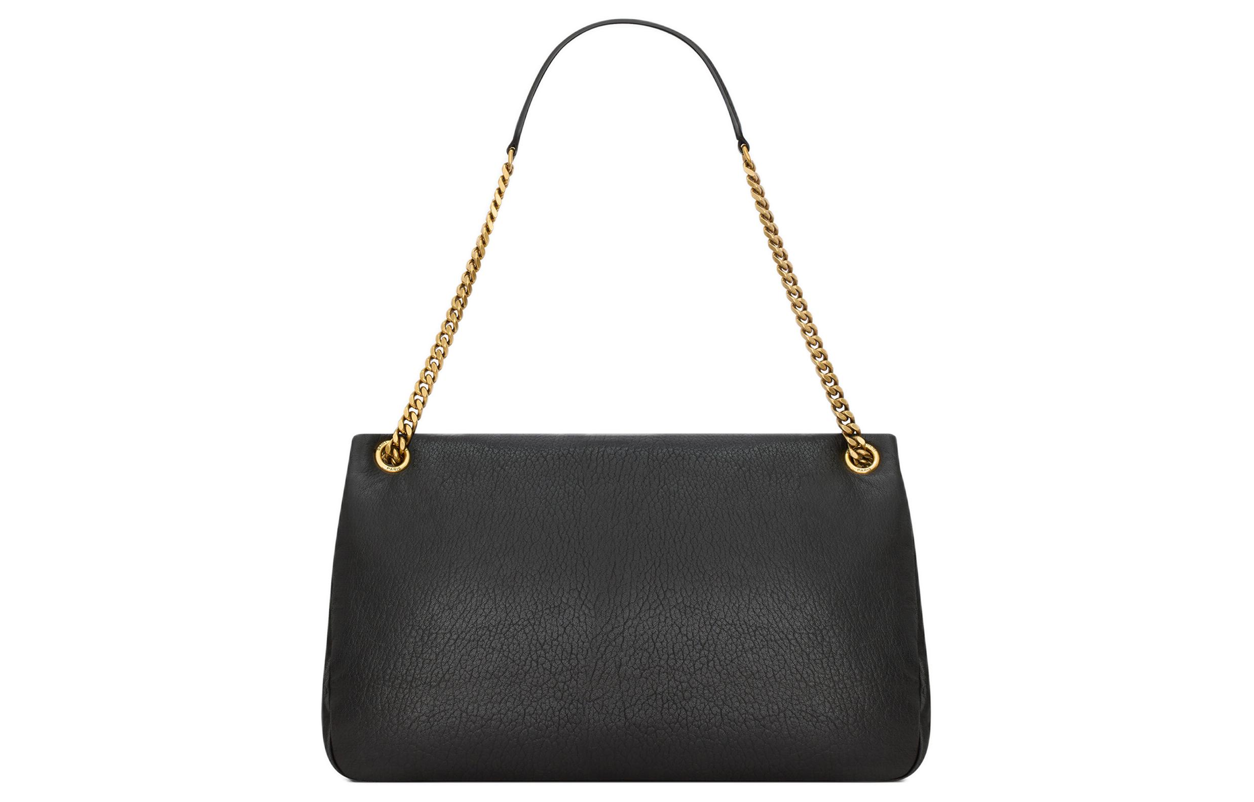Женская сумка SAINT LAURENT YSL CALYPSO (черная) — фото 4