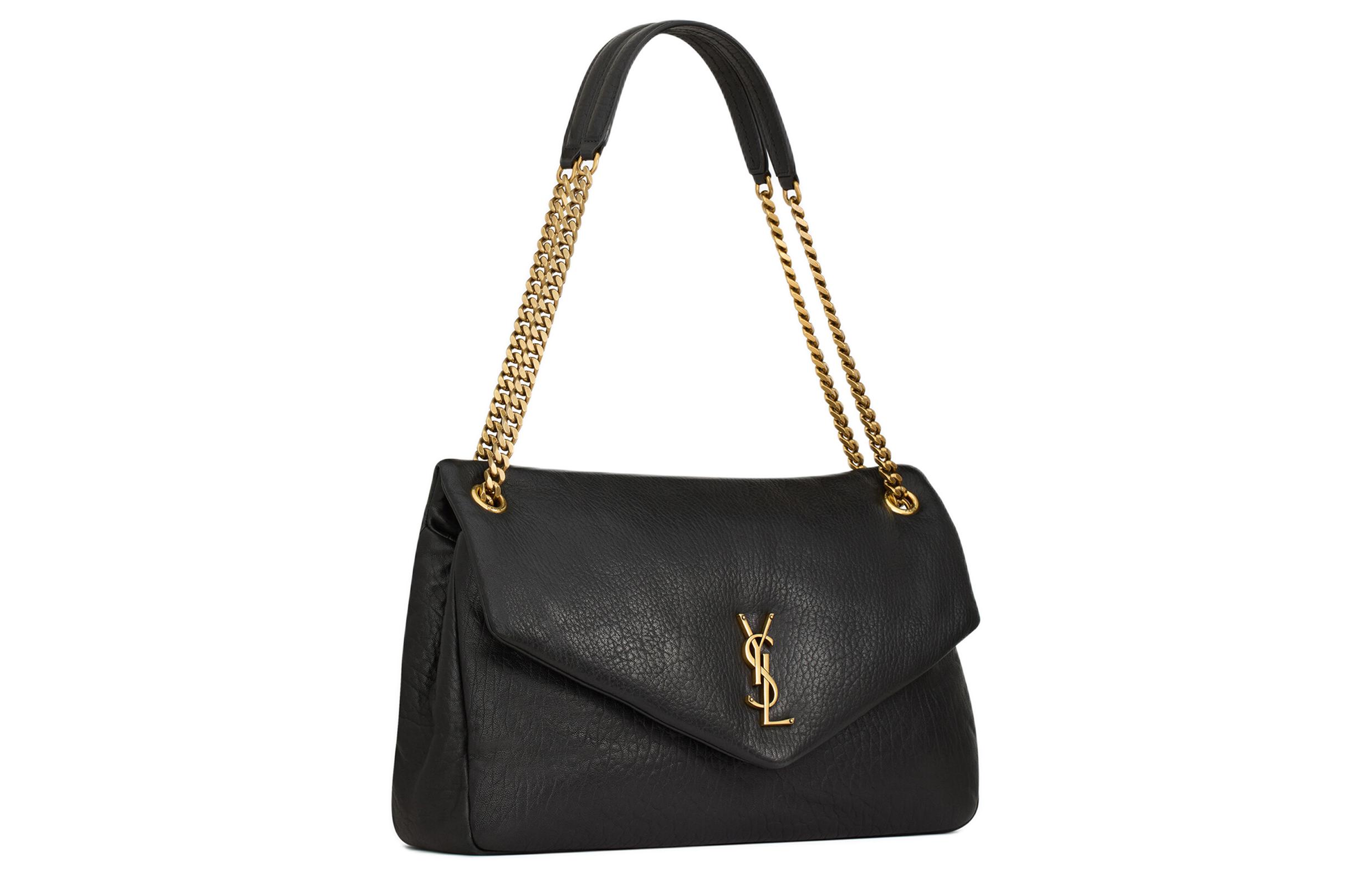 Женская сумка SAINT LAURENT YSL CALYPSO (черная) — фото 2