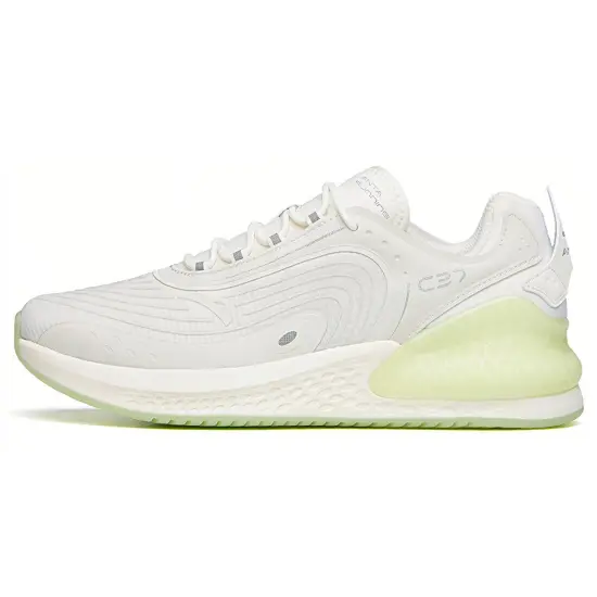 ANTA C37+ Running Shoes Men Low-Top White/Green