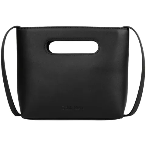 CALVIN KLEIN Synthetic Material Crossbody Handbag Women's Space Black