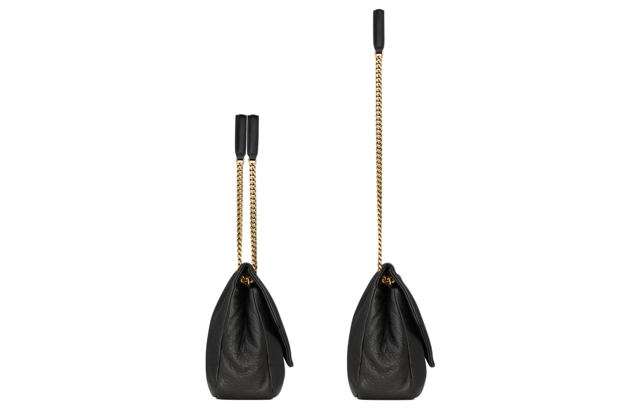 Женская сумка SAINT LAURENT YSL CALYPSO (черная) — фото 3