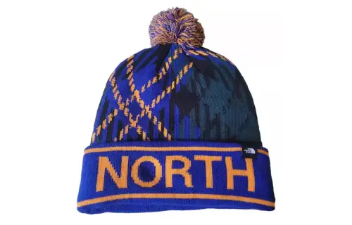 THE NORTH FACE Polyester Beanies Unisex Blue