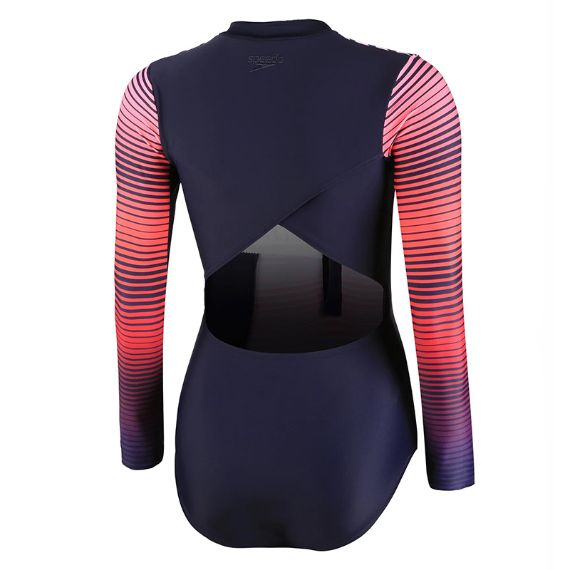 Speedo One piece Swimsuit Women’s Sea Blue/Orange Pink/Purple