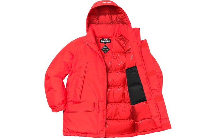 Унисекс куртка Supreme Week 17 GORE-TEX 700-Fill Down Parka (черный) — фото 3