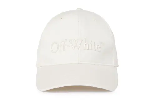 OFF WHITE Cotton Baseball Caps Unisex White