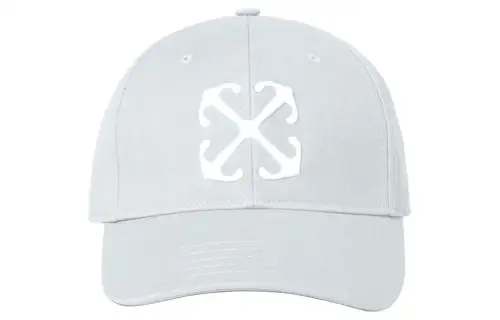 OFF WHITE Cotton Baseball Caps Unisex Blue