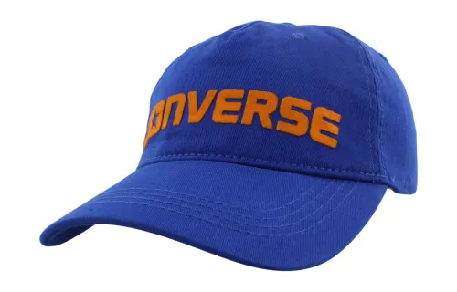 Converse Synthetic Fiber, Fabric Baseball Caps Unisex Blue