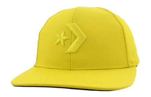 Converse Synthetic Fiber, Fabric Baseball Caps Unisex Yellow