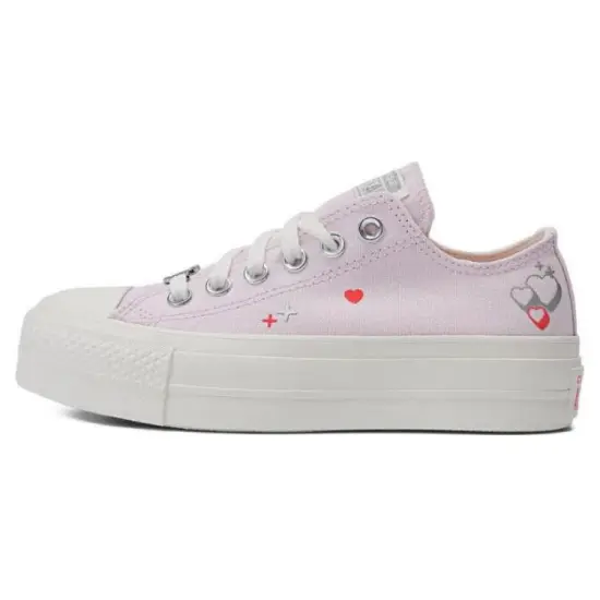 Converse Chuck Taylor All Star Women's Lift Platform Low 'Y2K Heart'