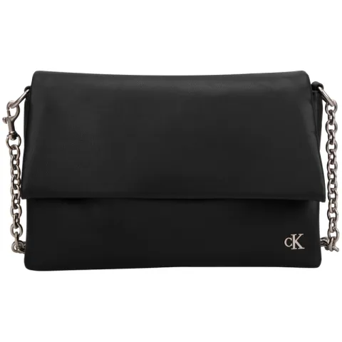 CALVIN KLEIN Synthetic Material Crossbody Bags Medium Women's Space Black