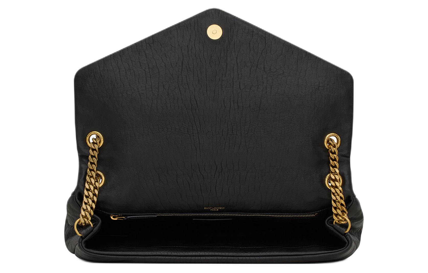 Женская сумка SAINT LAURENT YSL CALYPSO (черная) — фото 6