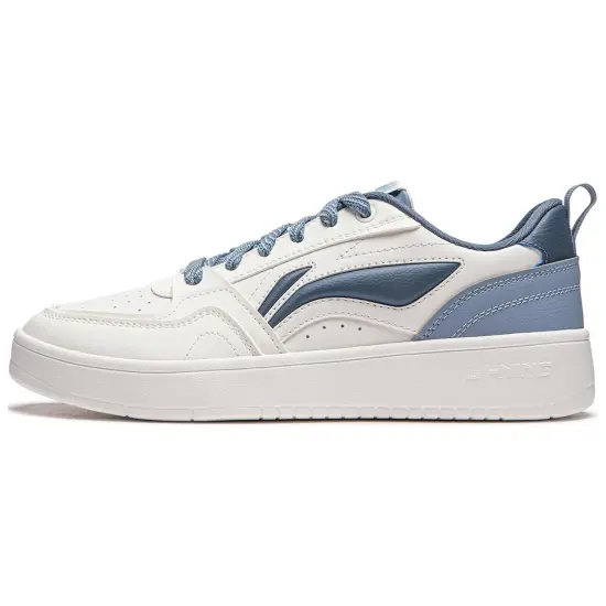 LINING Yuanbao V2 Skateboard Shoes Men Low-Top White