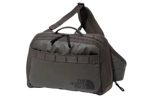 THE NORTH FACE 11L Outdoor Bags Recycled Polyester TPU Coated Nouveau Gray Green Unisex