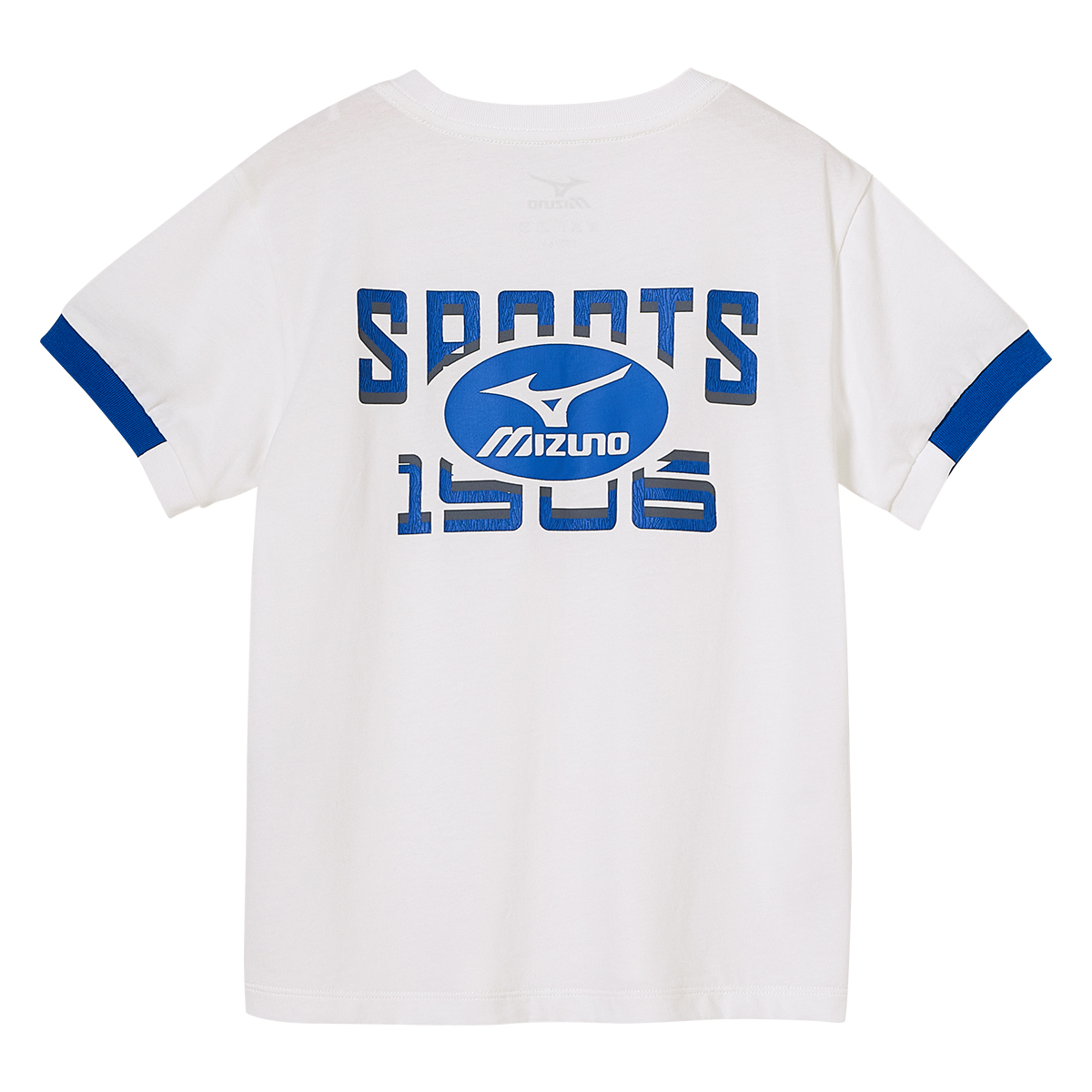 Мужская футболка Mizuno Logo T (белый) — фото 8
