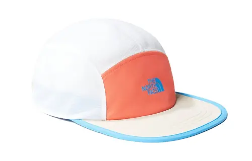 THE NORTH FACE Recycled Polyester, Nylon, Polyester, Elastane Baseball Caps Unisex Orange