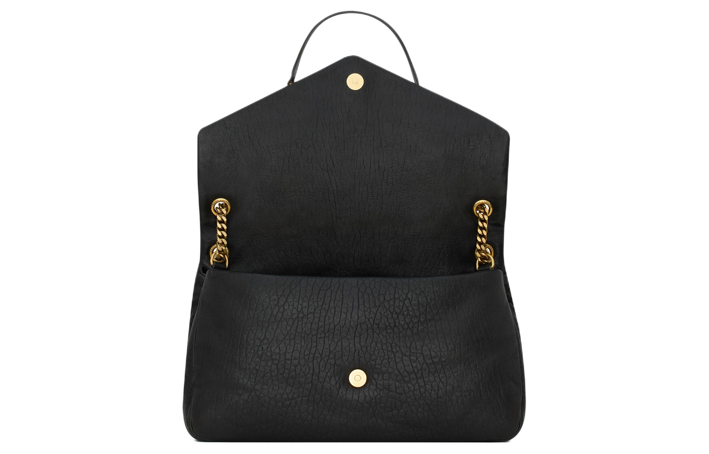 Женская сумка SAINT LAURENT YSL CALYPSO (черная) — фото 5