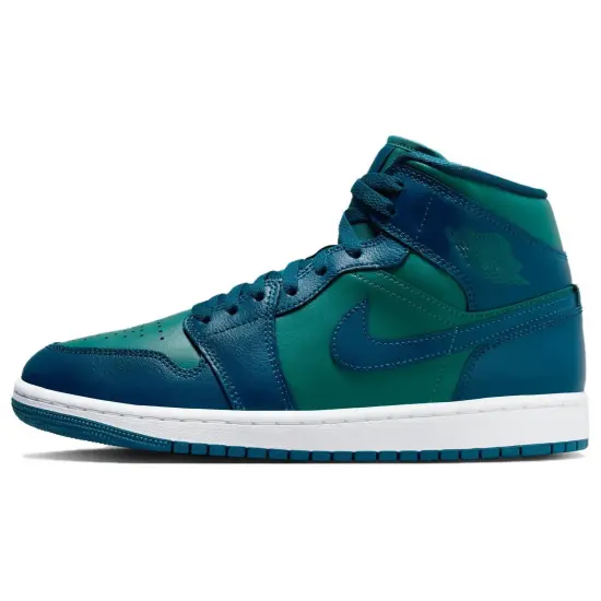 Jordan 1 Mid Teal French Blue Women's