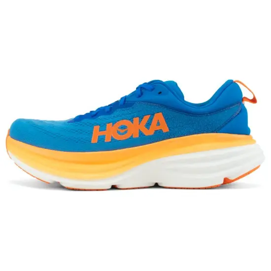 HOKA ONE ONE Bondi 8 Coastal Sky Vibrant Orange
