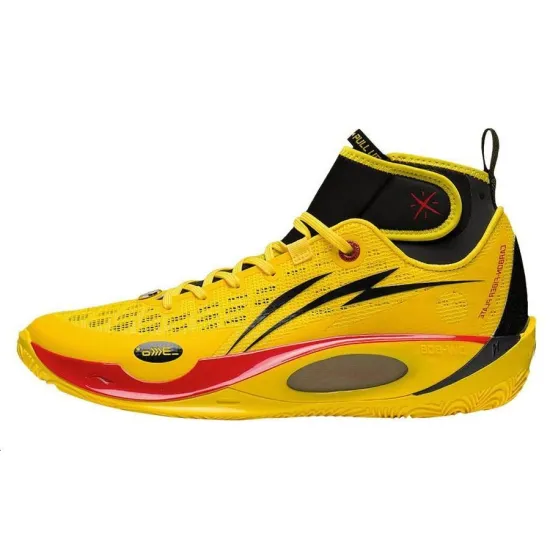 LINING 808 2 ULTRA Basketball Shoes Men High-Top Yellow Black
